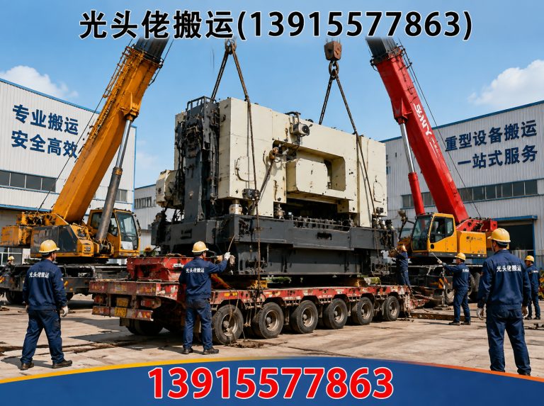 常熟市重型设备搬运展示图
